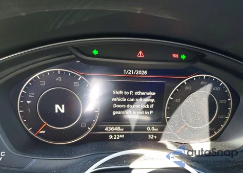 2019 Audi A4 Premium Plus z USA, uszkodzony, nr VIN WAUENAF40KN011090